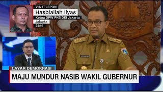 PKB Tolak Dua Cawagub DKI Jakarta #LayarDemokrasi