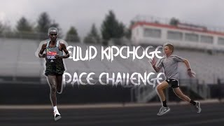 ELIUD KIPCHOGE PACE CHALLENGE! |*CRAZY!*|