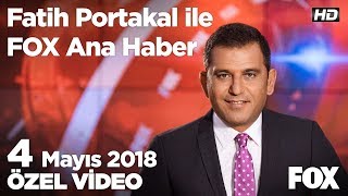HDP'nin adayı Selahattin Demirtaş... 4 Mayıs 2018 Fatih Portakal ile FOX Ana Haber