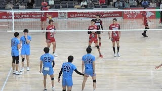 佐々木博秋 順天堂大学 vs ヴォレアス北海道 第1セット 天皇杯2018ファイナルラウンド 男子バレーボール Japan volleyball