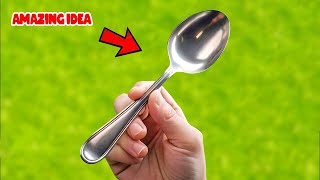 The BEST idea from an ordinary spoon - You will be AMAZING! Simple Inventor