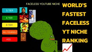 Top 5 YouTube Niches Ranked by Earnings ($1 to $1000/Month) | High RPM