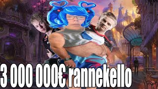 3 000 000€ RANNEKELLO -Aleksib\u0026suNny SEKÄ 1200€ ANIMEPUKU