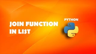 Join function in list using Python | Python Tutorials For Beginners In Hindi #20