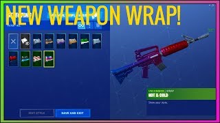 Fortnite Weapon Wrap Videos 9tube Tv - new hot and cold weapon wrap season 7 daily item shop