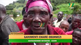 AGEIHANGWE: Gavumenti ehaire obuhwezi abateganisiibwe ebitengure- Kisoro.