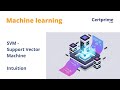Machine learning | Support vector machine algorithm | ML SVM Algorithm | Certprime
