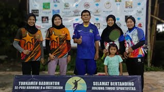 Rehan/Arda (I) vs Anggi/Aini (F) - Alpha Cup 2024 - Puri Harmoni 8 - Grade Ibu ibu