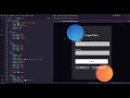 ASMR Programming - Coding Transparent Login Page - No Talking
