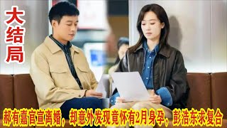 【Eng Sub】张小斐 佟大为《好运家》郝有嘉官宣离婚，却意外发现竟怀有2月身孕，彭浩东求复合