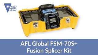 AFL Global FSM-70S+ Fusion Splicer - Available from Fiber Optic Center