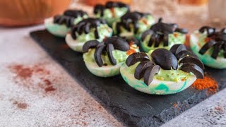 Halloween Deviled Eggs Recipe