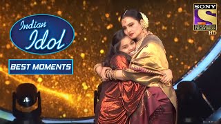 Rekha Ji और Shanmukh ने दिया Duet Performance | Indian Idol Season 12