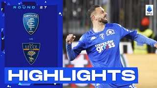 Empoli-Lecce 1-0 | Caputo ends Empoli’s losing streak: Goal \u0026 Highlights | Serie A 2022/23