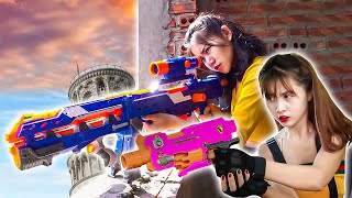 HẠT TIÊU BẮN SÚNG #7  Police Patrol SEAL X Warriors Nerf Guns Fight Criminal Alibaba Captain Rescue