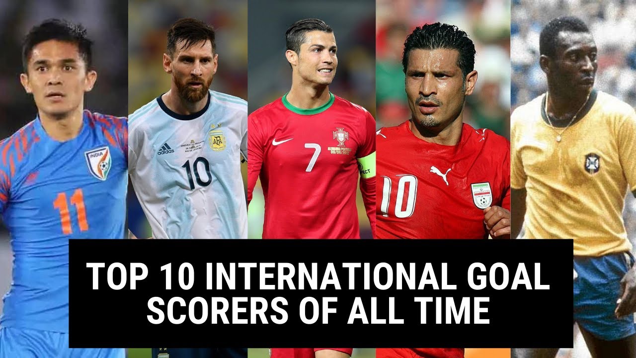 Top 10 International Goal Scorers Of All Time | Most Goals In ...