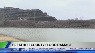 Emergency responders help out in Breathitt County in response to flood damage