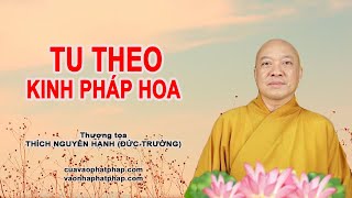 TU THEO KINH PHÁP HOA - TT. THÍCH NGUYÊN HẠNH (ĐỨC TRƯỜNG)