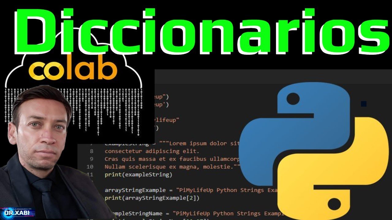 Cómo Crear Diccionarios En Python (Usando Google Colab) - YouTube