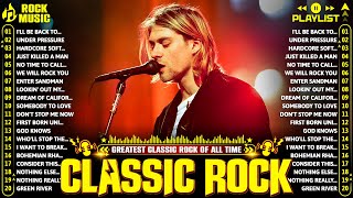 Aerosmith, Nirvana, ACDC, Queen, Bon Jovi, Scorpions, Guns N Roses🔥Best Classic Rock Of 70s 80s 90s