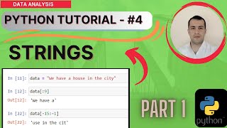 PYTHON LESSON #4 - STRINGS IN PYTHON.(Part 1)