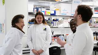 Her Royal Highness The Princess Royal visits the Quadram Institute