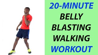 Belly Blasting Walking Workout | 20-Minute Indoor Walking Workout