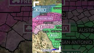 Winter Storm Dropping Into Texas This Weekend Causing Icy Roads