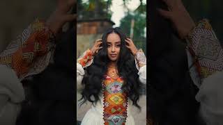 Habesha Dress | Habeshan Girl Beauty | Habesha #tiktok | የሀበሻ ቀሚስ | የሀበሻ ሴት ውበት | ሀበሻ ቲክ ቶክ #shorts