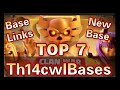 TOP 7 October Best Th14 CWL War Bases With Links / Anti 2-3 Star / Clash of clans