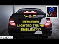 First lighted Mercedes-Benz rear trunk emblem!