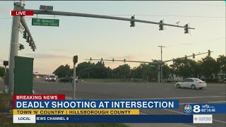 Shooter accused of killing man in busy Town 'N' Country intersection being questioned by investigato