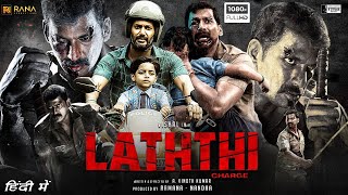 Laththi Full Movie In Tamil | Vishal, Sunaina, Prabhu, Munishkanth | Laththi Full Movie Hindi Review