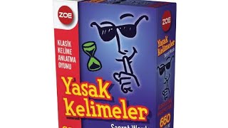 ZOE YASAK KELİMELER | Tabu alternatifi | Klasik Kelime Anlatma Oyunu | 35₺ | A101 | Secret Words