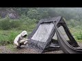 ☔വലിയ മഴക്കാലത്ത് നദീതടത്തിൽ ക്യാംപിംഗ്