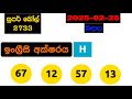 super ball 2733 2025.02.26 today lottery result අද සුපර් බෝල් ලොතරැයි ප්‍රතිඵල dlb