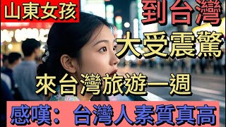 山東女孩到台灣後大受震驚，獨自旅遊一週後感嘆：台灣人素質真高