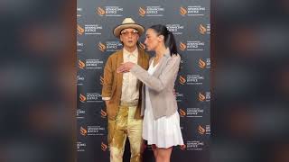 吳彥祖和太太Lisa甜蜜出席公益晚會 吴彦祖Daniel Wu and Lisa S.