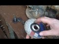 How to cut steel bolt using cutting disc and electric drill