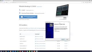 Loading R Studio for Windows