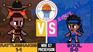 NOH S7 Preseason | Game 3: New Mexico Rattlesnakes (1-1) @ Memphis Soul (2-0)