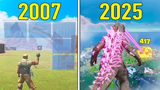 La EVOLUCION de Fortnite (2007 - 2025)