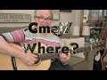 Amazing Cmaj7 chord ** 4 Ways To Play It - Short Guitar Lesson