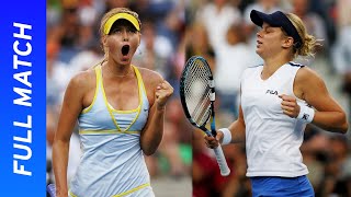 18-year-old Maria Sharapova vs 22-year-old Kim Clijsters | US Open 2005 Semifinal