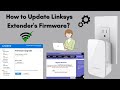 How to update Linksys Extender's firmware?