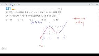 창규야00221521 수학2 교과서단권화 내신대비교재 521번