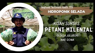 BUDIDAYA SELADA SISTEM HIDROPONIK OLEH DUTA PETANI MILENIAL-REUPLOAD TESTIMONI KADIS TPH