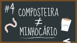 É composteira ou minhocário?