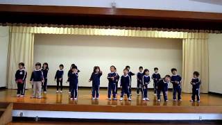 【ＵＤダンスコンテスト】芦刈幼稚園　年中さんパンダ組のみんな