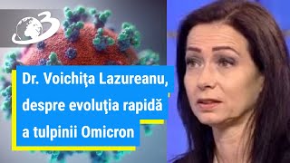 Dr. Voichiţa Lazureanu, adevărul despre Omicron